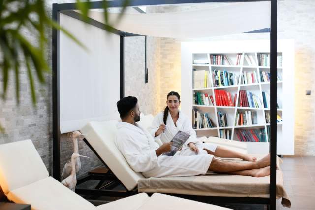 coin lecture au spa de l'Athena Spa à Strasbourg