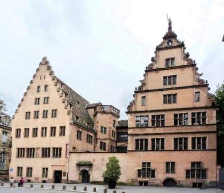 Façade du musée de l'oeuvre Notre Dame de Strasbourg