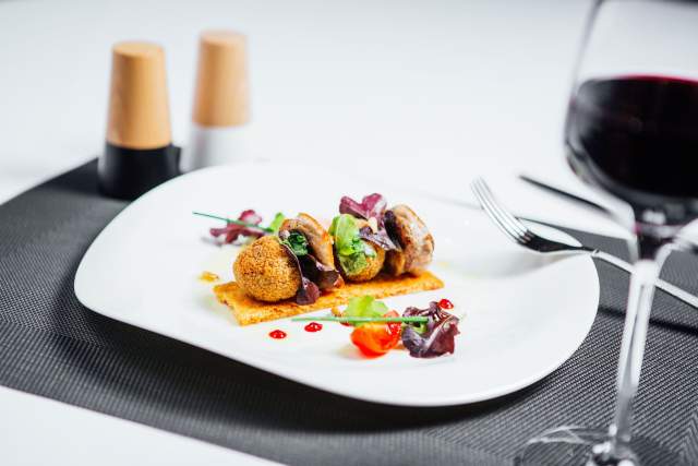 plat de l'Athena Spa à Strasbourg