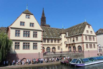 Façade du musée historique de Strasbourg