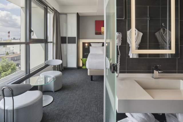 chambre avec salle de bain